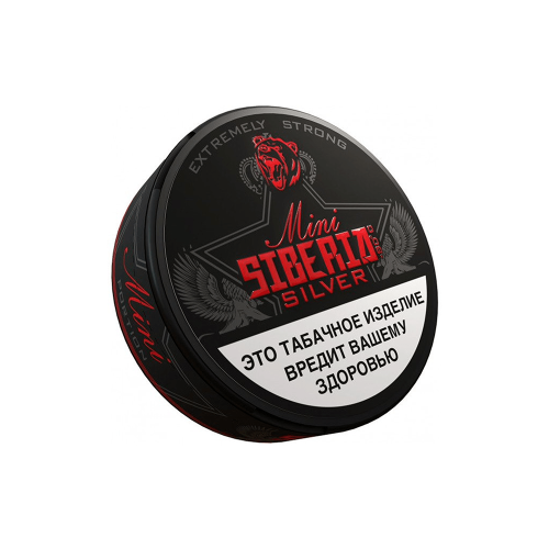 Жевательный табак Siberia Black Mini 10гр