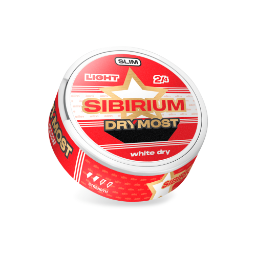 Табак жевательный "DryMost" Sibirium Slim Light