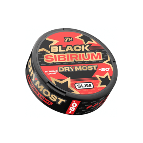 Табак жевательный "DryMost" Sibirium -80 Black