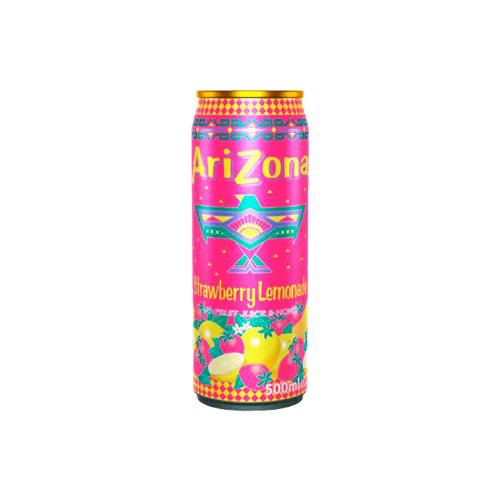 Arizona Strawberry Lemonade with Honey (Клубничный Лимонад с Медом) 500мл Нидерланды