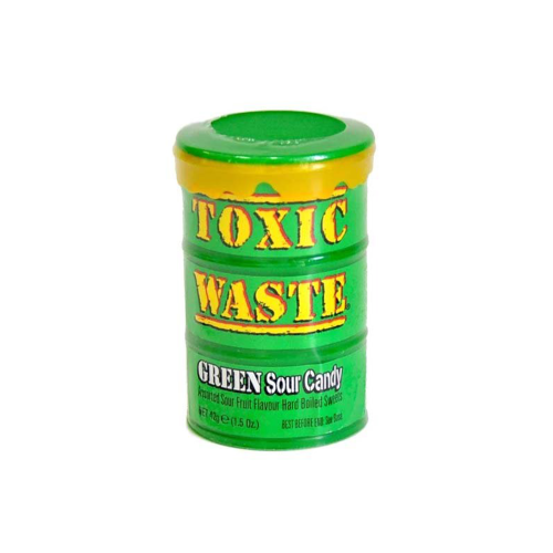 Леденцы Toxic Waste зеленая 42 гр