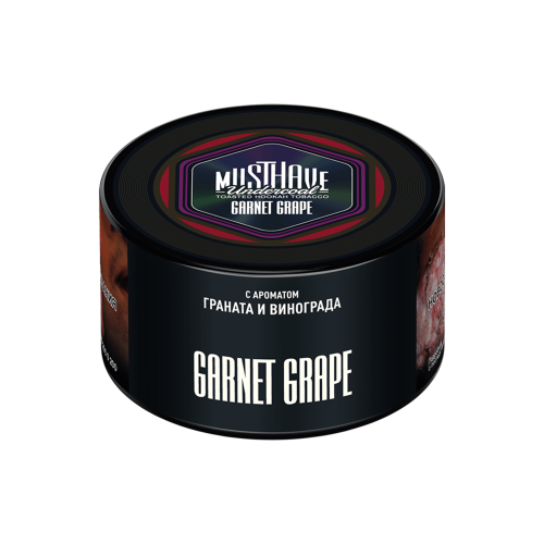 Табак для кальяна «Must Have Undercoal» банка 25 гр (Garnet Grape (с ароматом граната и винограда))