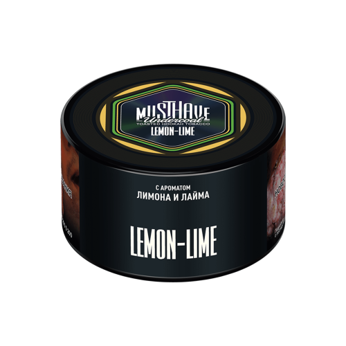 Табак для кальяна «Must Have Undercoal» банка 25 гр (Lemon-Lime (с ароматом лимона и лайма))