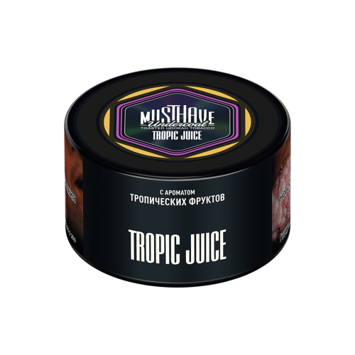Табак для кальяна «Must Have Undercoal» банка 25 гр (Tropic Juice (с ароматом тропических фруктов))