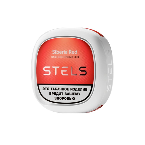 Жевательный табак STELS - Siberia Red 12 гр 20 паучей (м)