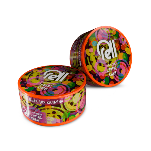 Табак для кальяна RELL с ароматом Скитлс киви (25г.)