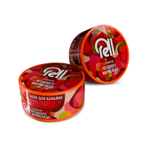 Табак для кальяна RELL с ароматом Ягодного мармелада (25г.)